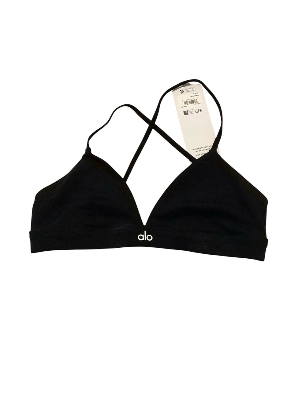 Alo Black Splendor Bra